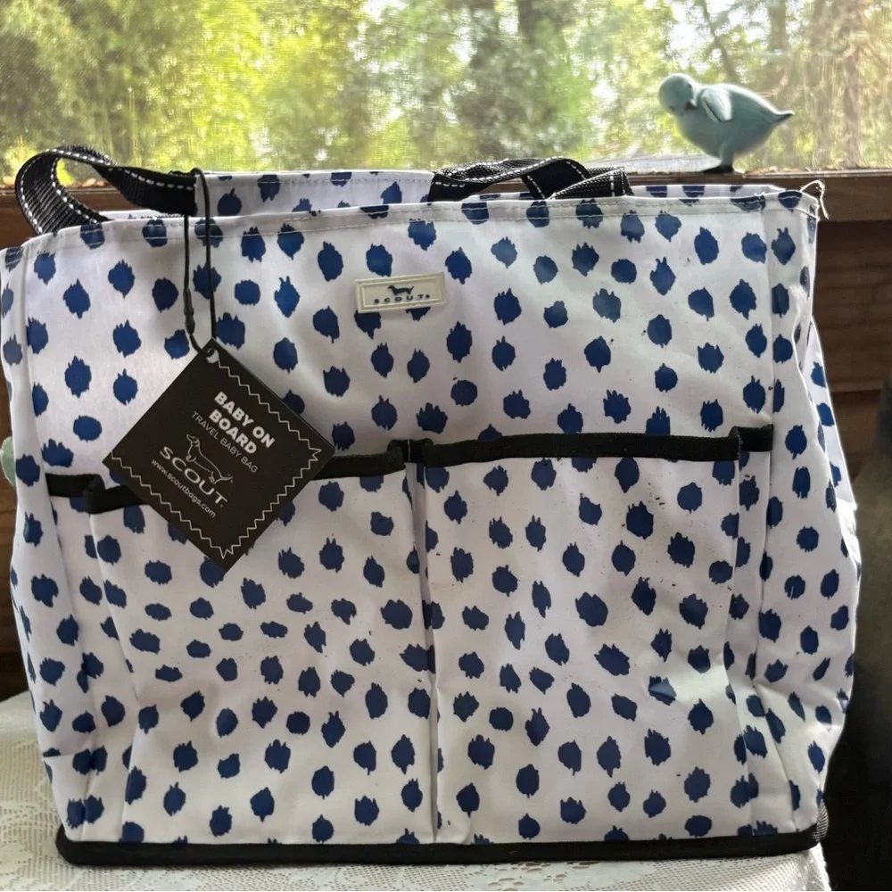 Scout Baby on Board Travel Baby Bag. New with tags.